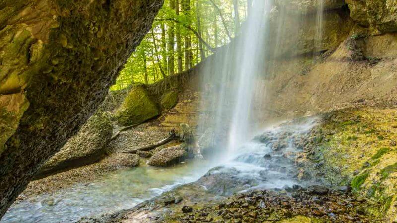 Wasserfall Äuelischlucht