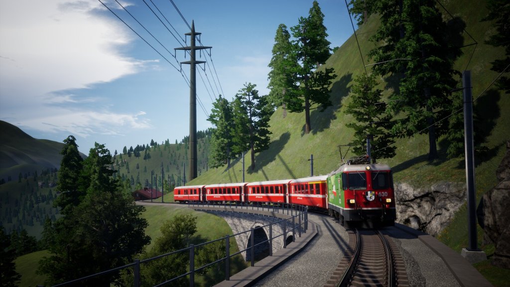 PhotoMode in Train Sim World Arosa