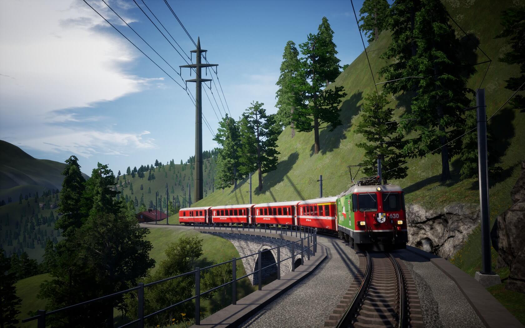 PhotoMode in Train Sim World Arosa